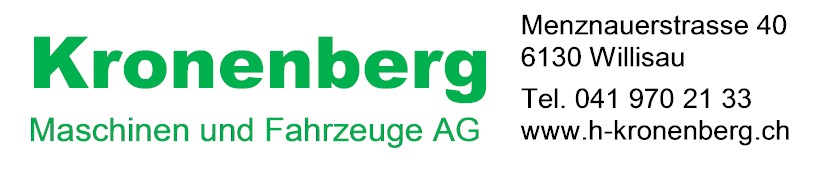 Adresse Logo Kronenberg Maschinen und Fahrzeuge AG
